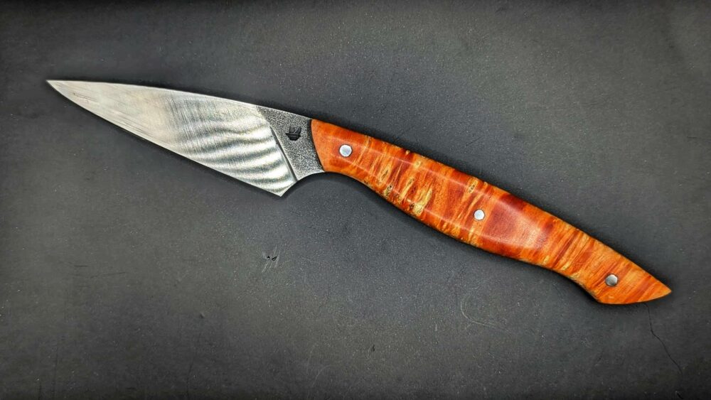 Peuplier stabilisé orange Coutellerie du Pape